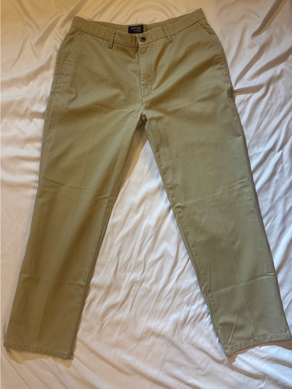 St. John's Bay Men's Tan Chino Pants